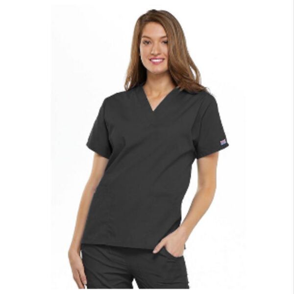 Women's V-Neck Scrub Top Thumbnail