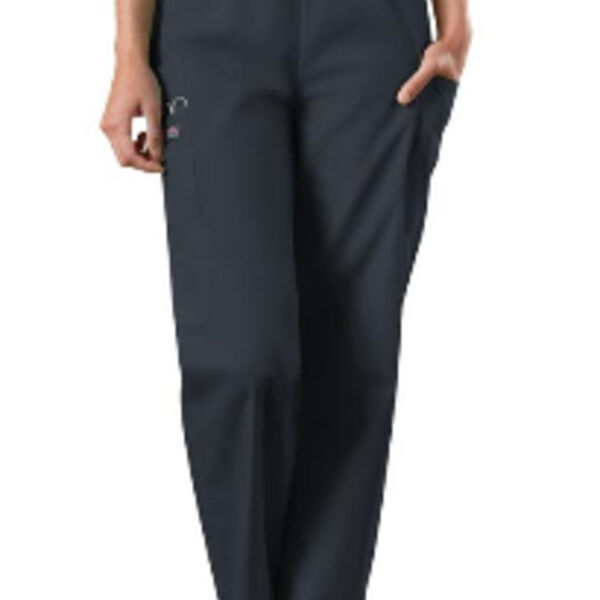 Women's Natural Rise Tapered Elastic Waist Cargo Pant Thumbnail